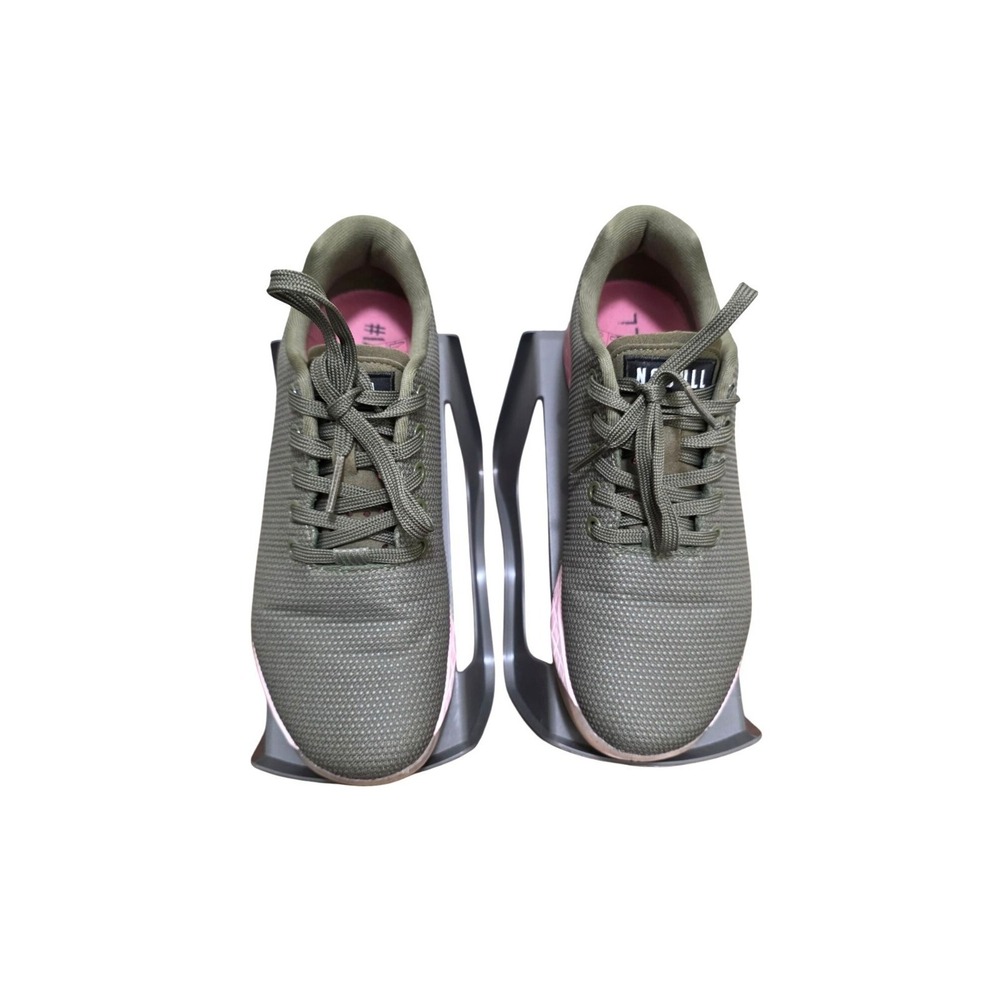 Nobull Trainer Army Green Radiant Pink CrossFit Training Unisex Size‎ M7/W8.5